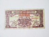 Rara! British Armed Forces 2 Shillings 6 Pence 1948,bancnota din imagini la cel mai mic pret