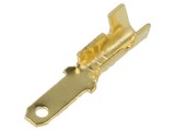 Terminal plat tată aurit 2,8mm 0,5-1mm&sup2; 4CARMEDIA KON-A-28/100