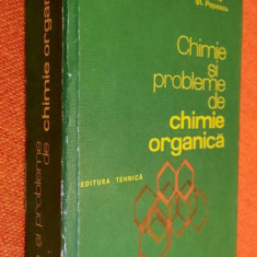 Chimie si probleme de chimie organica - Arsene, Popescu 1979