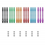 Set 18 Tije pentru sageti de darts 48 mm, Kwmobile, Multicolor, Metal, 51060.03