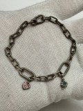 BRATARA ARGINT 925 - PANDORA - ALE - 2 Charmuri - ORIGINALA !