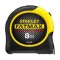 Stanley 0-33-728, ruleta fatmax 8m, Mylar&Acirc;&reg;, BladeArmor, tru-zero, rupere la 3.35m, 8m x 32mm, blister