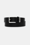 U.S. Polo Assn. curea de piele Hitchcock culoarea negru, AIUH32318MHA