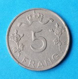 5 Franci 1949 - moneda Luxemburg - piesa circulata in stare foarte buna, Europa