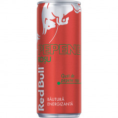 Energizant Red Bull Pepene Rosu 250 ml, Bautura Energizanta Red Bull, Bautura Energizanta Red Bull Watermelon, Bautura Energizanta Red Bull Watermelon