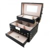 Caseta de bijuterii - Black and Gold / Red and Gold - A232