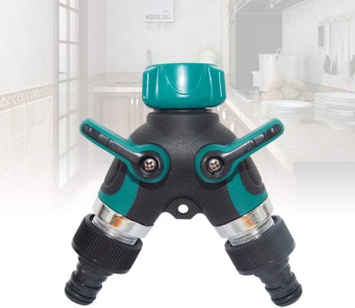Robinet Splitter rezistent, anti-scurgeri, universal 3/4&amp;rdquo;, verde foto