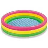 Cumpara ieftin Piscina pentru copii Intex, 114 x 25 cm, 3 inele, Multicolor