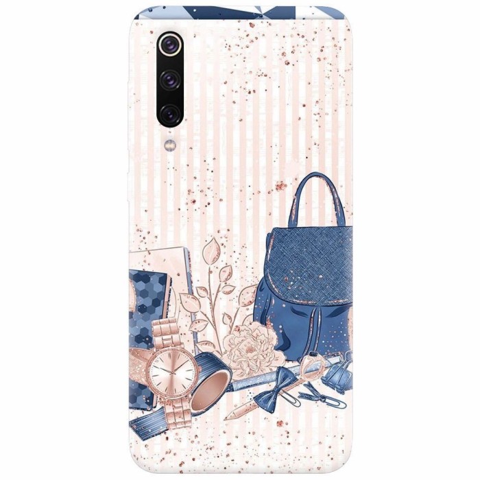 Husa silicon pentru Xiaomi Mi 9, Girl Accesories