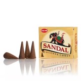 Cumpara ieftin Conuri Parfumate - 10 Buc - Sandal