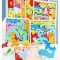 Puzzle Tetris din Lemn Diverse categorii 12 piese