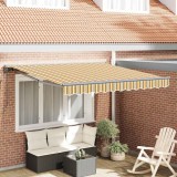 Cumpara ieftin Cortina Retractabilă Dungă Multicolor 300x250 cm țesătură