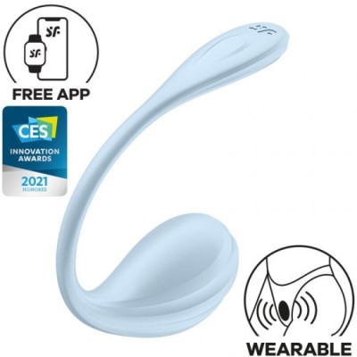 SATISFYER - SMOOTH PETAL G-POINT STIMULATOR SKY BLUE FREE APP foto