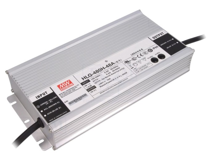 Alimentator LED 480W 48V IP65