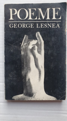 Poeme - George Lesnea, ed Junimea 1977, 349 pag foto