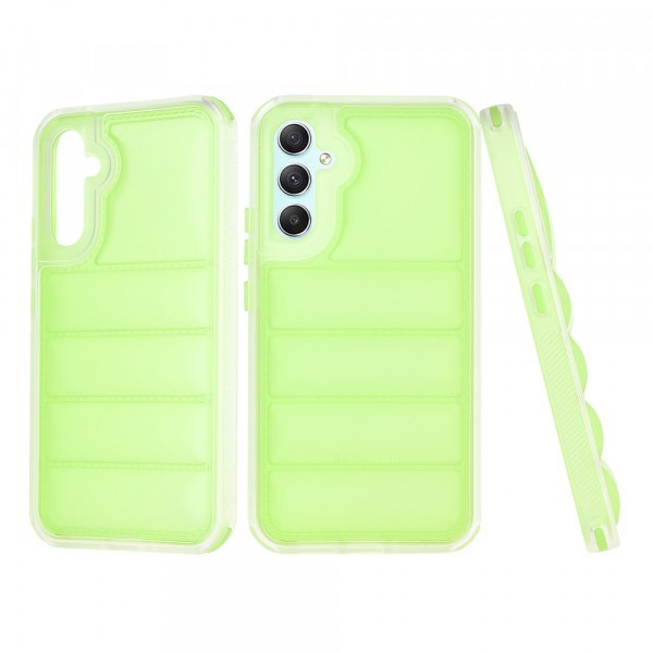 Husa pentru Samsung Galaxy A34 A346, Techsuit, Wave Shield, Verde