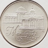 588 Cehoslovacia 50 Korun 1991 Mari&aacute;nsk&eacute; L&aacute;zně km 156 argint, Europa