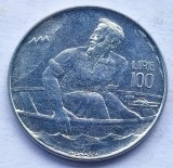 183. Moneda San Marino 100 lire 1972