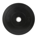 Disc Greutate Cauciuc SPORTMANN - 15 kg / 51 mm, Negru