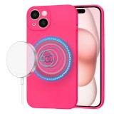 Techsuit - SoftFlex MagSafe - iPhone 15 - Hot Pink