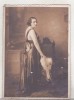 Bnk foto - Portret de femeie - Foto Arte I Mencer Pitesti, Romania 1900 - 1950, Sepia, Portrete