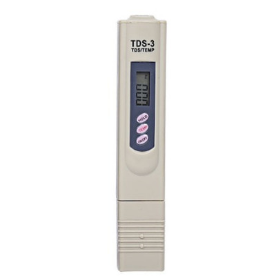 Tester apa profesional TDS3, calitate apa 3in1,TDS,EC si temperatura - Alb foto