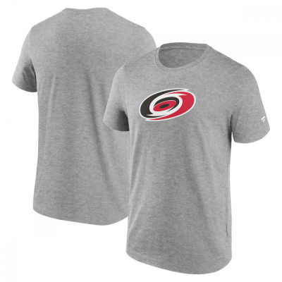 Carolina Hurricanes tricou de bărbați Primary Logo Graphic T-Shirt Sport Gray Heather - 2XL foto