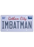 Dc Comics Batman Number Plate Tin Sign