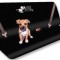Husa auto protectie caini si pisici husa protectie bancheta spate pentru transport animale cu imprimeu Pets on the Move , impermeabila AutoDrive ProPa