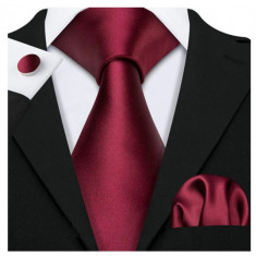 Set cravata + batista + butoni - matase - model 96