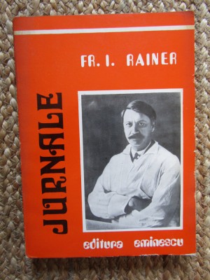 Fr. I. Rainer - Jurnale foto