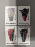 Thailanda - Timbre trenuri, locomotive, cai ferate, nestampilate, MNH, Nestampilat