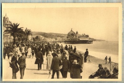 AD 660 C. P. VECHE -COASTA DE AZUR -NICE -PROMENADE ANGLAIS-PALAIS DE LA JETEE foto