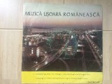 Muzica usoara romaneasca disc vinyl 10&quot; selectii muzica pop usoara EDD 1216 VG, Electrecord