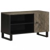 VidaXL Dulap TV, negru, 80x33x46 cm, lemn masiv de mango 4017699