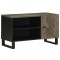 vidaXL Dulap TV, negru, 80x33x46 cm, lemn masiv de mango 4017699