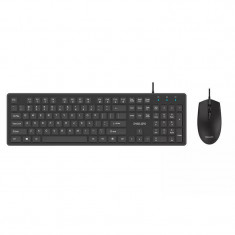 Kit tastatura si mouse Philips SPT6264 Wireless Black foto