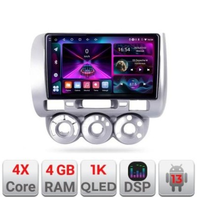 Navigatie Honda Fit Jazz 2004-2008 Android radio gps internet 4+64 InCell Display 1K Kit-jazz+EDT-E209-RK CarStore Technology foto