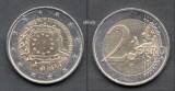 AUSTRIA 2015, 2 euro, Steagul UE