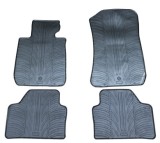 Set covorase auto din cauciuc BMW X1 (E84) 2009-05.2015, Negru, Gledring, 4 buc.