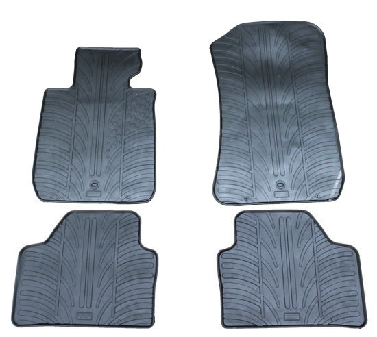Set covorase auto din cauciuc BMW X1 (E84) 2009-05.2015, Negru, Gledring, 4 buc. AutoDrive ProParts