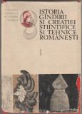 Stefan Pascu sa - Istoria gindirii si creatiei stiintifice si tehnice romanesti, 1982, Alta editura