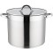 Oala din inox Grunberg, 5.3 l, 20 cm, capac din sticla