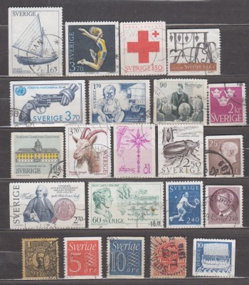 A7 T3 1 - Timbre foarte vechi - Suedia foto