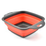 Sita patrata din silicon cu manere, 29x21 cm