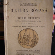CULTURA ROMANA IN LECTURA ILUSTRATA, CLASA A III GIMNAZIALA DE IULIU VALAORI