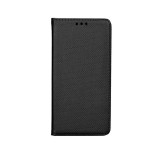 Husa wallet flip smart magnet pentru samsung galaxy a70, black, Htphone