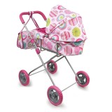 Carucior de Papusi Roz cu Geantă &ndash; Set Complet pentru Plimbări Agradabile, CMCLASS