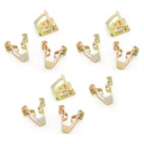 Set 10 cleme VW Amarok, Beetle, Bora, Caddy, Golf IV Cabriolet, Golf V, Golf VI, Golf VII, ID.3, ID.4, Passat, Touareg, Touran, T-Roc, tapiterie