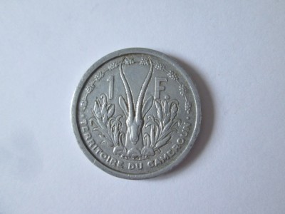 Rara! Camerun 1 Franc 1948 foto
